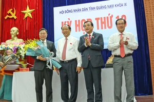Ông Lê Trí Thanh giữ chức Chủ tịch UBND tỉnh Quảng Nam