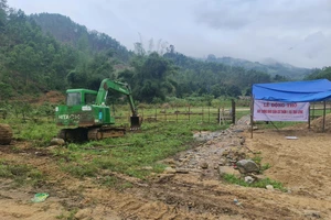 Khởi công khu tái định cư cho người dân vùng sạt lở núi Trà Leng