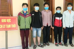 Quảng Nam bắt giữ 5 người vượt biên trái phép
