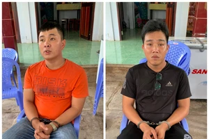 Bắt 2 thanh niên đánh, cướp súng của cảnh sát hình sự tại Tiền Giang 
