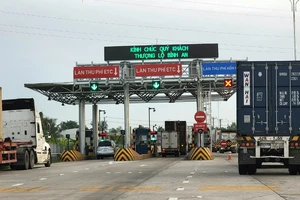 Từ 0 giờ ngày 9-8 cao tốc Trung Lương - Mỹ Thuận sẽ thu phí. Ảnh: NGỌC PHÚC