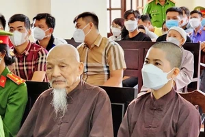 Bị cáo Lê Tùng Vân tại phiên xét xử sơ thẩm. Ảnh: NGỌC PHÚC