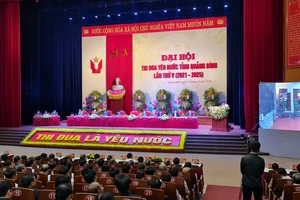 Quang cảnh Đại hội thi đua yêu nước tỉnh Quảng Bình