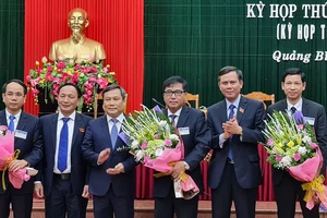 Quảng Bình bầu 3 Phó Chủ tịch UBND tỉnh