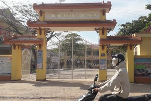 Trường Tiểu học Đức Ninh, Đồng Hới, Quảng Bình nơi diễn ra sự việc đau lòng