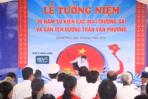 Quảng Bình: Đặt tên đường anh hùng Gạc Ma tại thị xã Ba Đồn