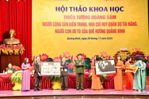 Hội thảo khoa học "Thiếu tướng Hoàng Sâm - Người cộng sản kiên trung"