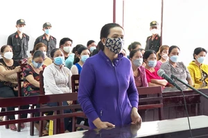 Bị cáo Đặng Hồng Chinh tại phiên xét xử