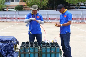 Đội pháo hoa Việt Nam quyết tâm giành vị trí cao ở DIFF 2024