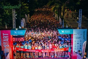 VnExpress Marathon Da Nang Midnight 2024 sẽ diễn ra vào ngày 14-7. Ảnh minh họa: BTC