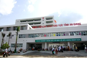 Bệnh viện đa khoa khu vực tỉnh An Giang. Ảnh: NHƯ NGUYỄN