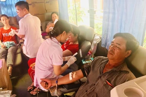 Hội Chữ thập đỏ TPHCM phát động Ngày toàn dân hiến máu tình nguyện năm 2019. 