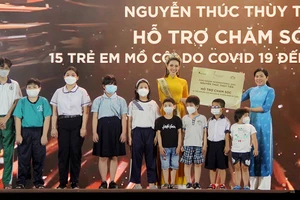 ​Hoa hậu Thùy Tiên hỗ trợ trẻ em mồ côi, người dân khó khăn ngay sau khi về nước