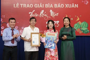TPHCM trao Giải bìa báo Xuân Quý Mão 2023, Báo Sài Gòn Giải Phóng đoạt giải Nhì 