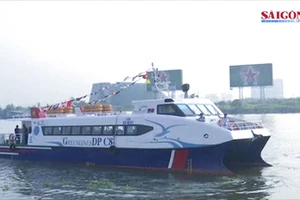 Tàu cao tốc du lịch TPHCM - Cần Giờ - Vũng Tàu chính thức hoạt động