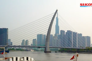 Cầu Thủ Thiêm 2 bắc qua sông Sài Gòn chính thức thông xe