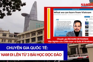 Chuyên gia quốc tế: Việt Nam đi lên từ 3 bài học độc đáo