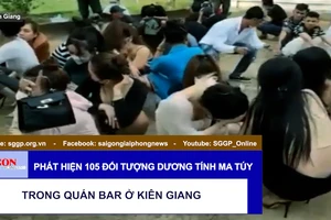 Phát hiện 105 đối tượng dương tính với ma túy trong quán bar ở Kiên Giang