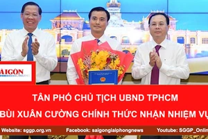 Tân Phó Chủ tịch UBND TPHCM Bùi Xuân Cường chính thức nhận nhiệm vụ