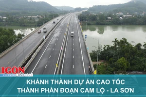 Khánh thành dự án cao tốc thành phần đoạn Cam Lộ - La Sơn