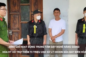 Tin nóng 12H (8-3): Đình chỉ hoạt động Trung tâm dạy nghề Hàng Giang; Thêm 73 triệu USD xử lý dioxin sân bay Biên Hòa 