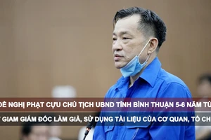 Tin nóng: Đề nghị phạt cựu Chủ tịch UBND tỉnh Bình Thuận 5-6 năm tù; Bắt giam giám đốc làm giả, sử dụng tài liệu của cơ quan, tổ chức