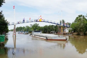 Khánh thành cây cầu mới ở vùng hạn mặn Kiên Giang