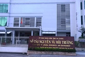 Sở TN-MT tỉnh An Giang, nơi ông Trần Đặng Đức công tác