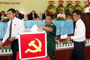 Kiên Giang: Đại hội điểm cấp huyện bầu trực tiếp bí thư