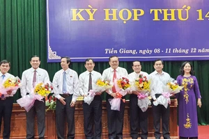 Ông Nguyễn Văn Vĩnh được bầu giữ chức Chủ tịch UBND tỉnh Tiền Giang