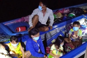 Ngăn chặn 6 người nhập cảnh trái phép qua biên giới ở An Giang