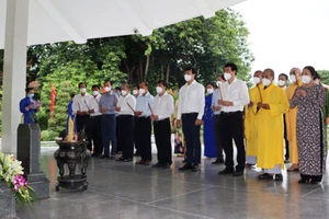 Đồng Tháp tổ chức lễ giỗ lần thứ 92 của Cụ Phó bảng Nguyễn Sinh Sắc
