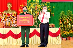 Phó Chủ tịch Thường trực Quốc hội Trần Thanh Mẫn thăm, chúc tết ở Kiên Giang