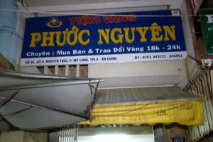 Khởi tố bổ sung hành vi trốn thuế tại tiệm vàng Phước Nguyên ở An Giang