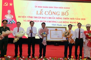 Kiên Giang: Thêm 2 địa phương hoàn thành mục tiêu xây dựng nông thôn mới