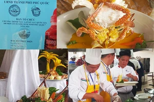 Xác lập kỷ lục 100 món ăn từ ghẹ Hàm Ninh - Phú Quốc