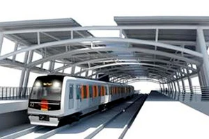 Mô hình tuyến metro Bến Thành - Suối Tiên