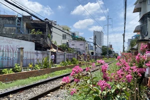 Phát động phong trào "Đường tàu - Đường hoa" 