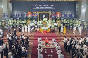 Lễ truy điệu và an táng đồng chí Hứa Ngọc Thuận, nguyên Phó Chủ tịch UBND TPHCM