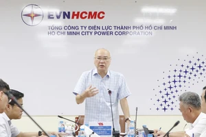 Đồng chí Phan Nguyễn Như Khuê phát biểu tại buổi khảo sát. Ảnh: NGÔ BÌNH