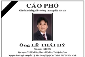 Nguyên Giám đốc Sở TT-TT TPHCM Lê Thái Hỷ từ trần