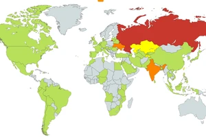 Mã độc tống tiền WannaCry đã tấn công ít nhất 45.000 cuộc tấn công tại 74 quốc gia