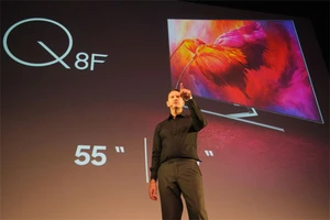 Màn hình phẳng kích thước 55 và 65 inch mới với tên gọi Q8F của Samsung