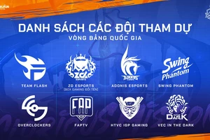 Các đội tham dự Liên Quân Việt Nam cho SEA Games 30
