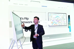 Samsung Flip 2 đem lại trải nghiệm viết và vẽ trực quan như trên giấy