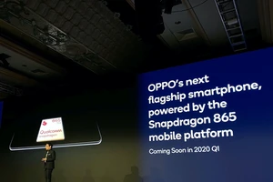 Alen Wu – Phó Chủ tịch và Chủ tịch mảng Bán hàng toàn cầu của OPPO, phát biểu tại Qualcomm Snapdragon Tech Summit