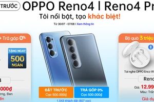 OPPO Reno4 và Reno4 Pro ghi nhận hơn 2.500 khách hàng đặt cọc đầu tiên 