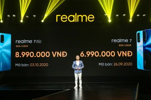Realme 7 và 7 Pro bán độc quyền tại Thế giới di động 