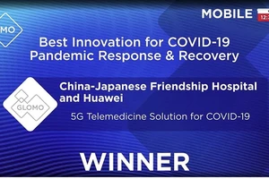Giải thưởng “Đổi mới sáng tạo tốt nhất để Ứng phó và Phục hồi Đại dịch Covid-19' của GSMA GLOMO