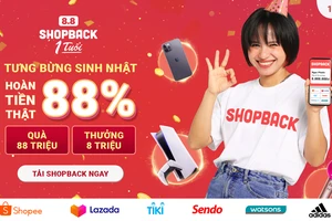 ShopBack kỷ niệm tròn một năm có mặt tại Việt Nam vào ngày 8-8 